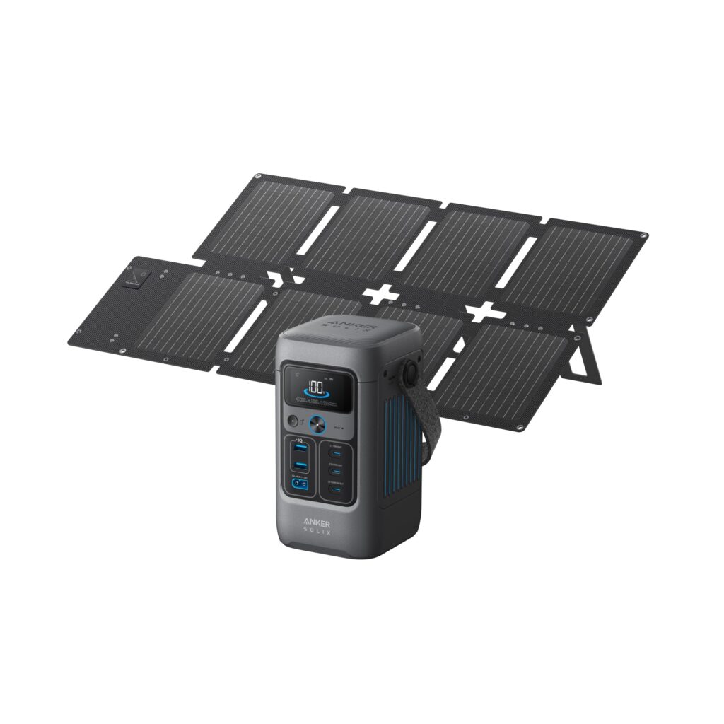 Anker SOLIX C200 DC Solar Generator + 60W Solar Panel