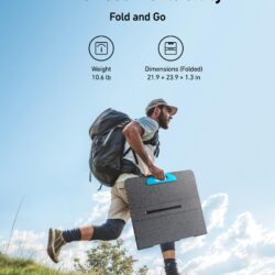 Anker SOLIX PS100 Portable Solar Panel - Imagem 4