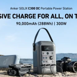 Anker SOLIX C300 DC Portable Power Station - 90,000mAh (288Wh) | 300W - Imagem 4