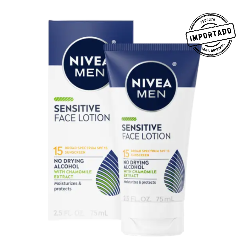 Kit NIVEA MEN Sensitive Pele Sensível – Gel de Barbear + Loção Facial + Balm Pós-Barba - Imagem 5
