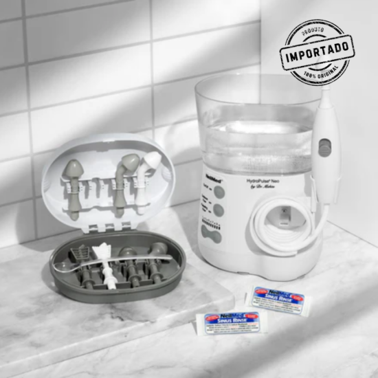 NeilMed HydroPulse Neo, Sistema de Irrigação Nasal e Sinusal Pulsátil