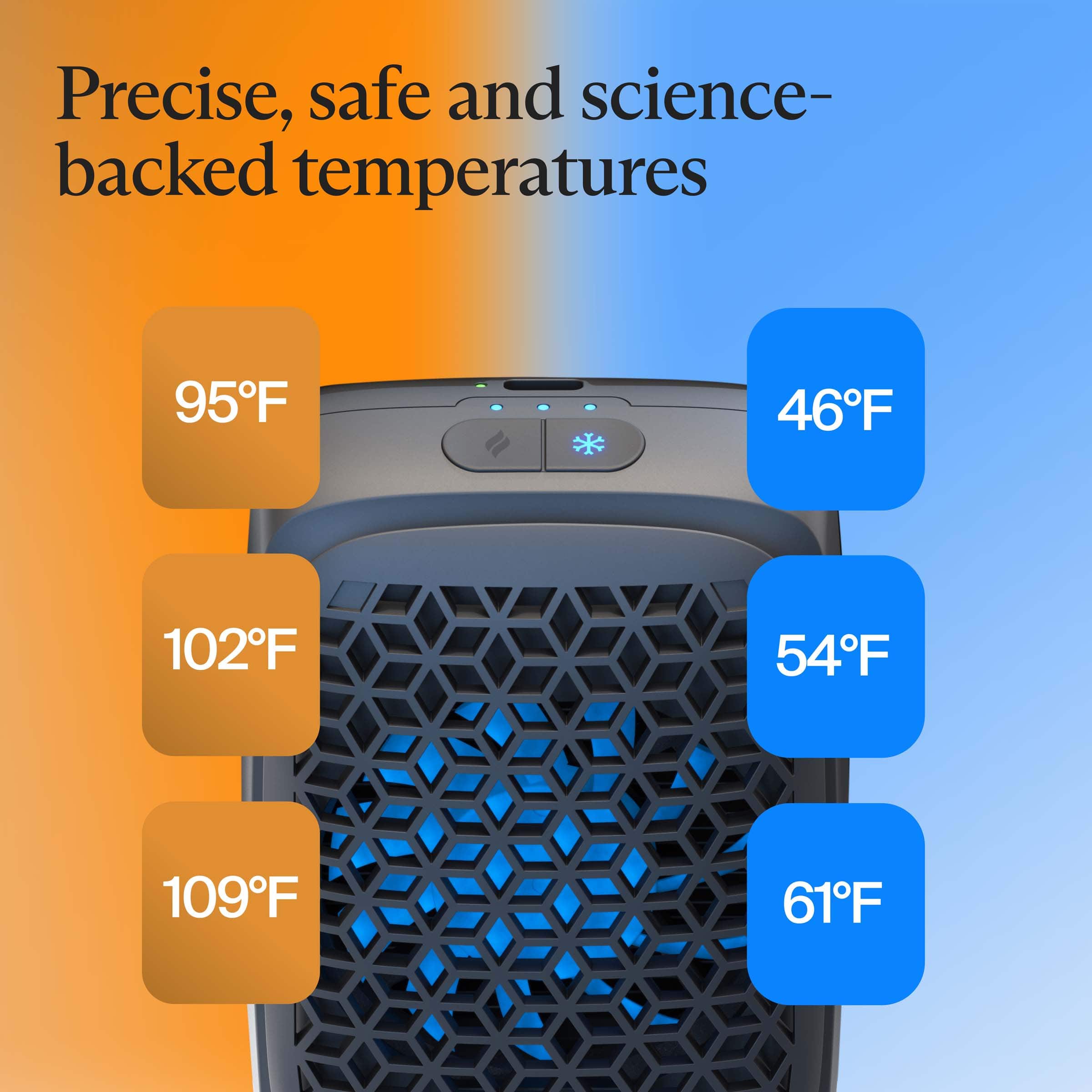 Therabody RecoveryTherm Cube – Dispositivo de Frio, Calor e Contraste - Imagem 5