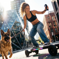 isinwheel V10 – Skate Elétrico All Terrain - Imagem 2