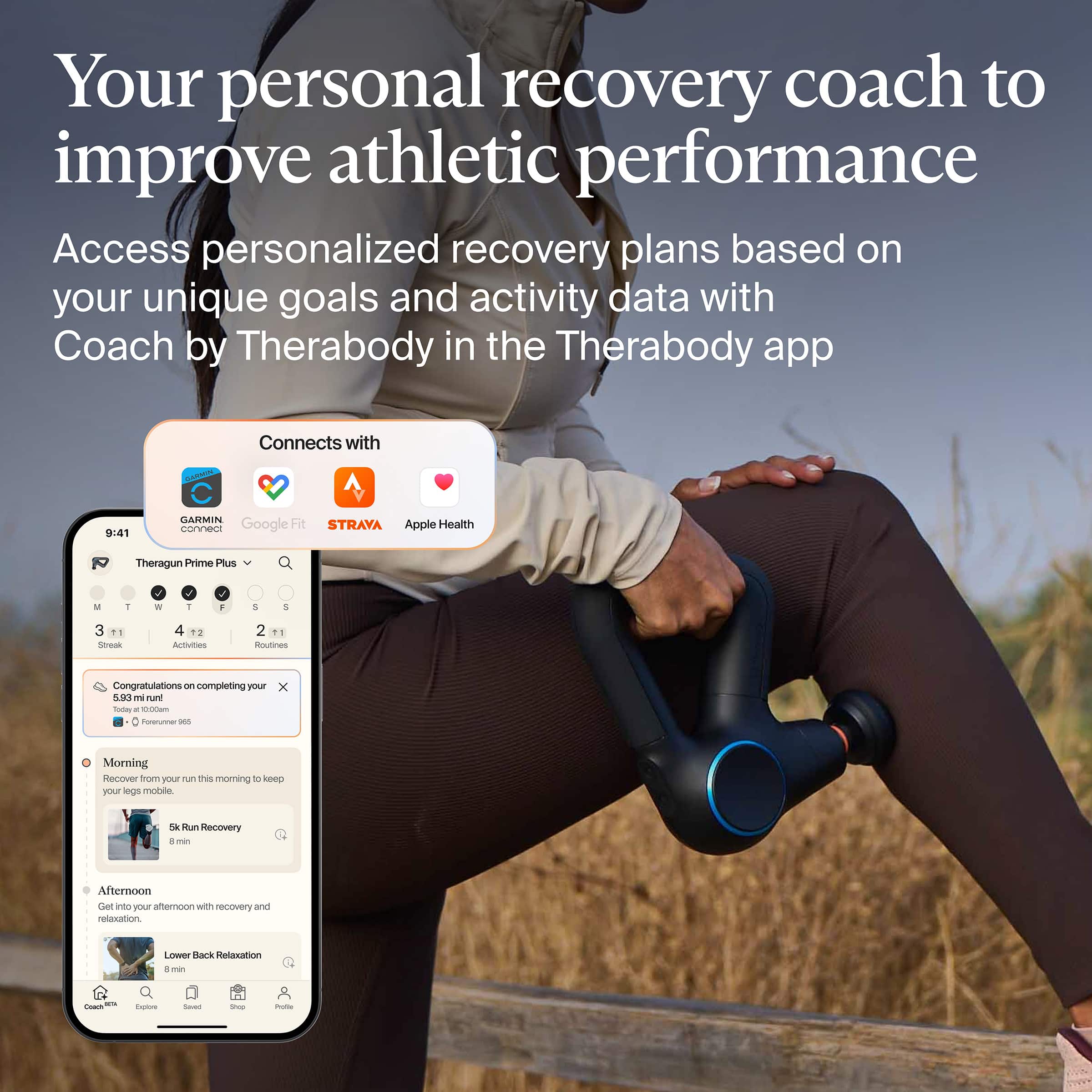 Therabody Theragun Prime Plus – Massageador Percussivo com Aquecimento - Imagem 6