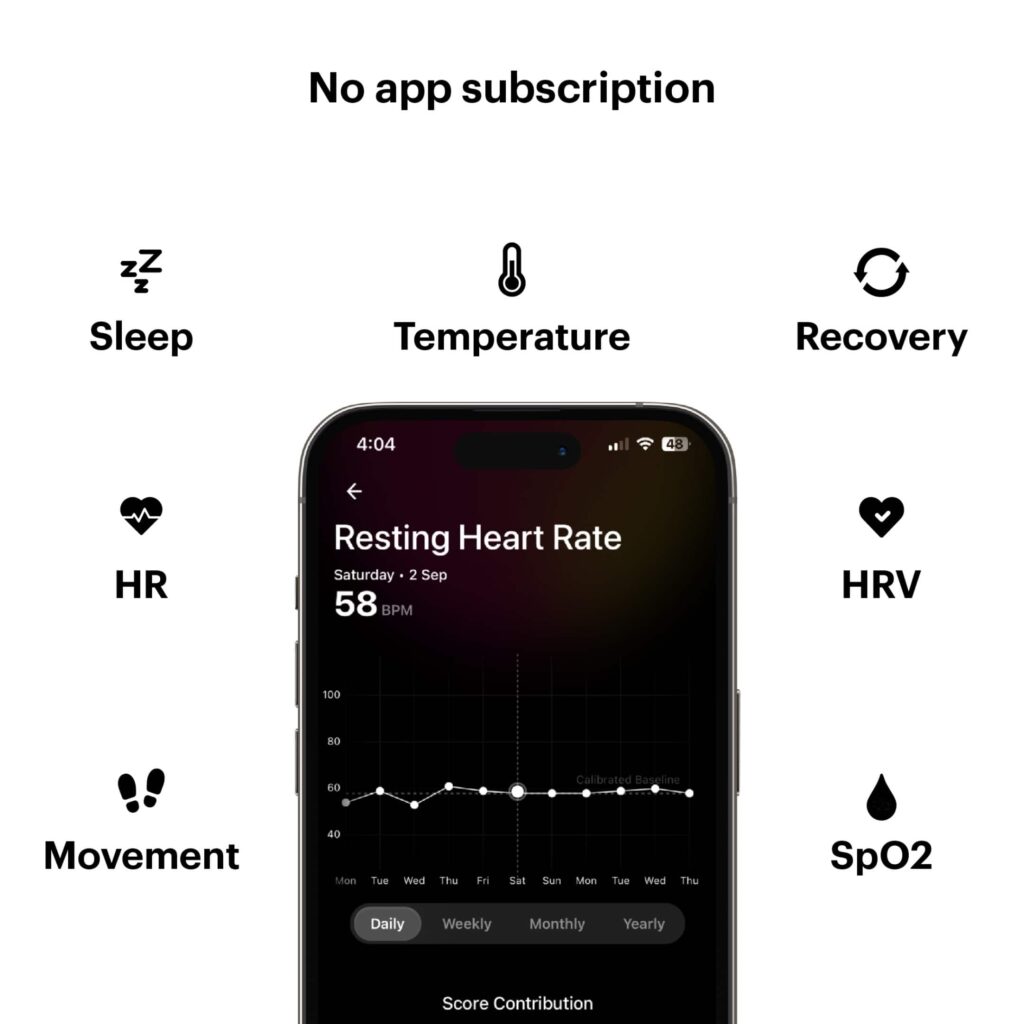 Ultrahuman Ring AIR – Anel Inteligente de Sono e Recuperação