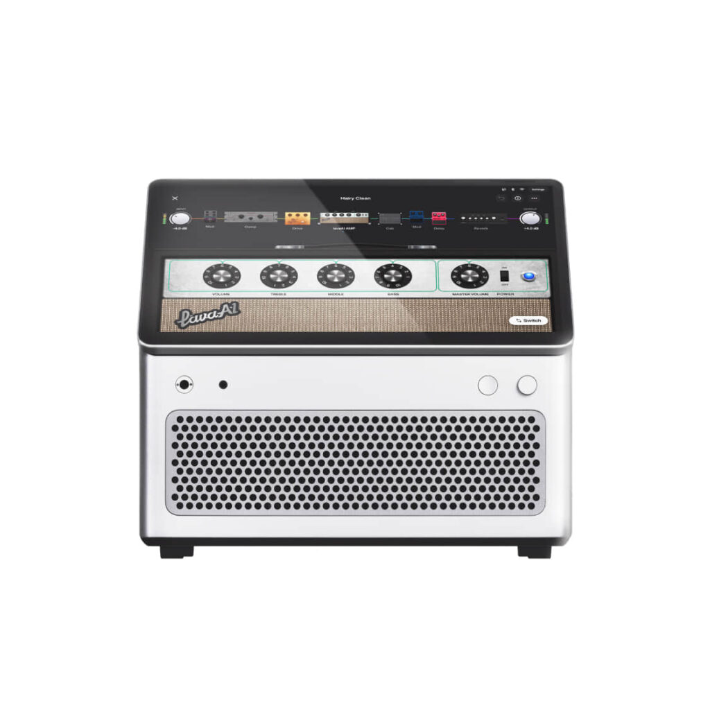 LAVA STUDIO – Amplificador Inteligente para Guitarra com Tela Touch