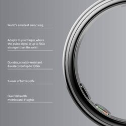 Oura Ring 5 – Anel Inteligente de Sono e Atividade - Imagem 8