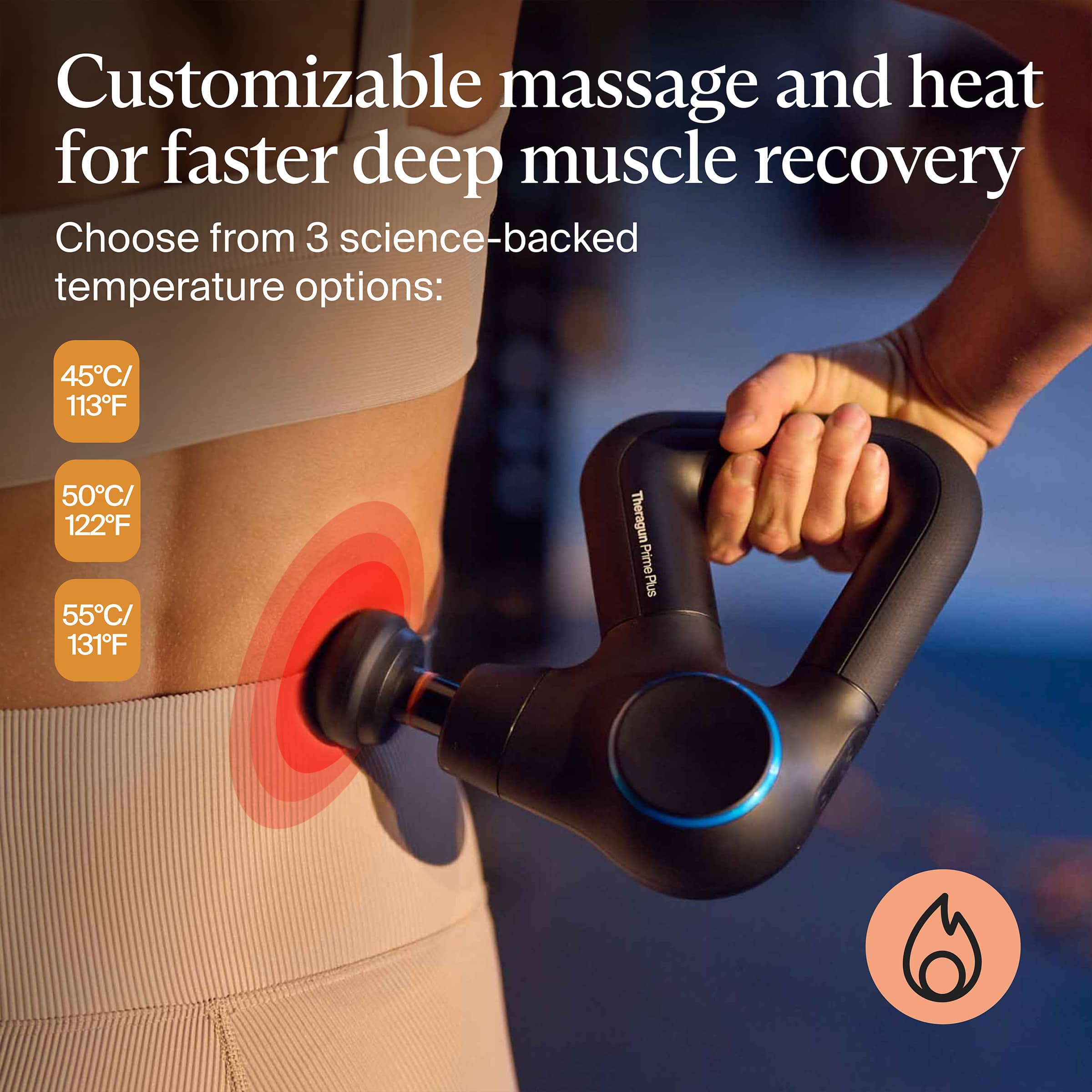 Therabody Theragun Prime Plus – Massageador Percussivo com Aquecimento - Imagem 4