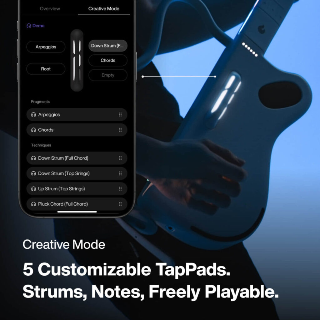 LAVA GENIE – Guitarra Inteligente sem Cordas Dobrável