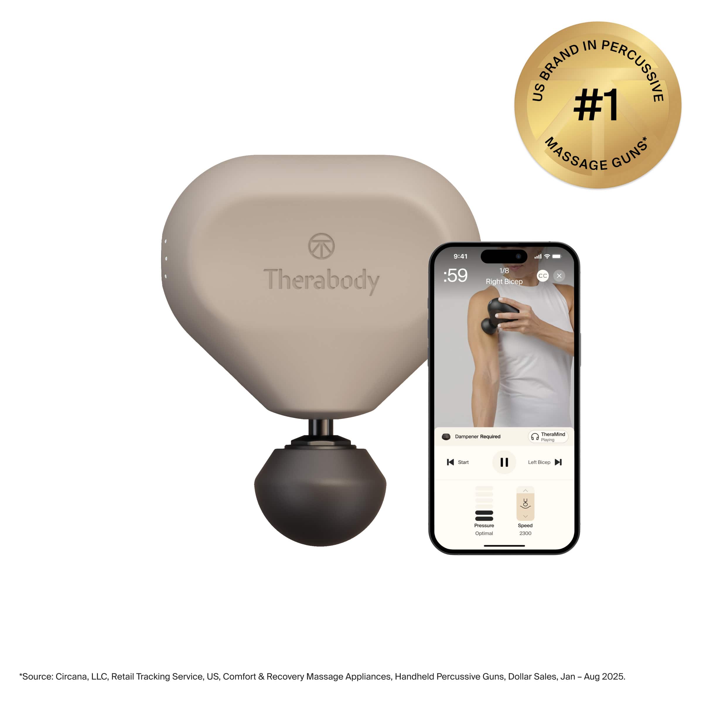 Therabody Theragun Mini 3ª Geração – Massageador Muscular Portátil - Imagem 4
