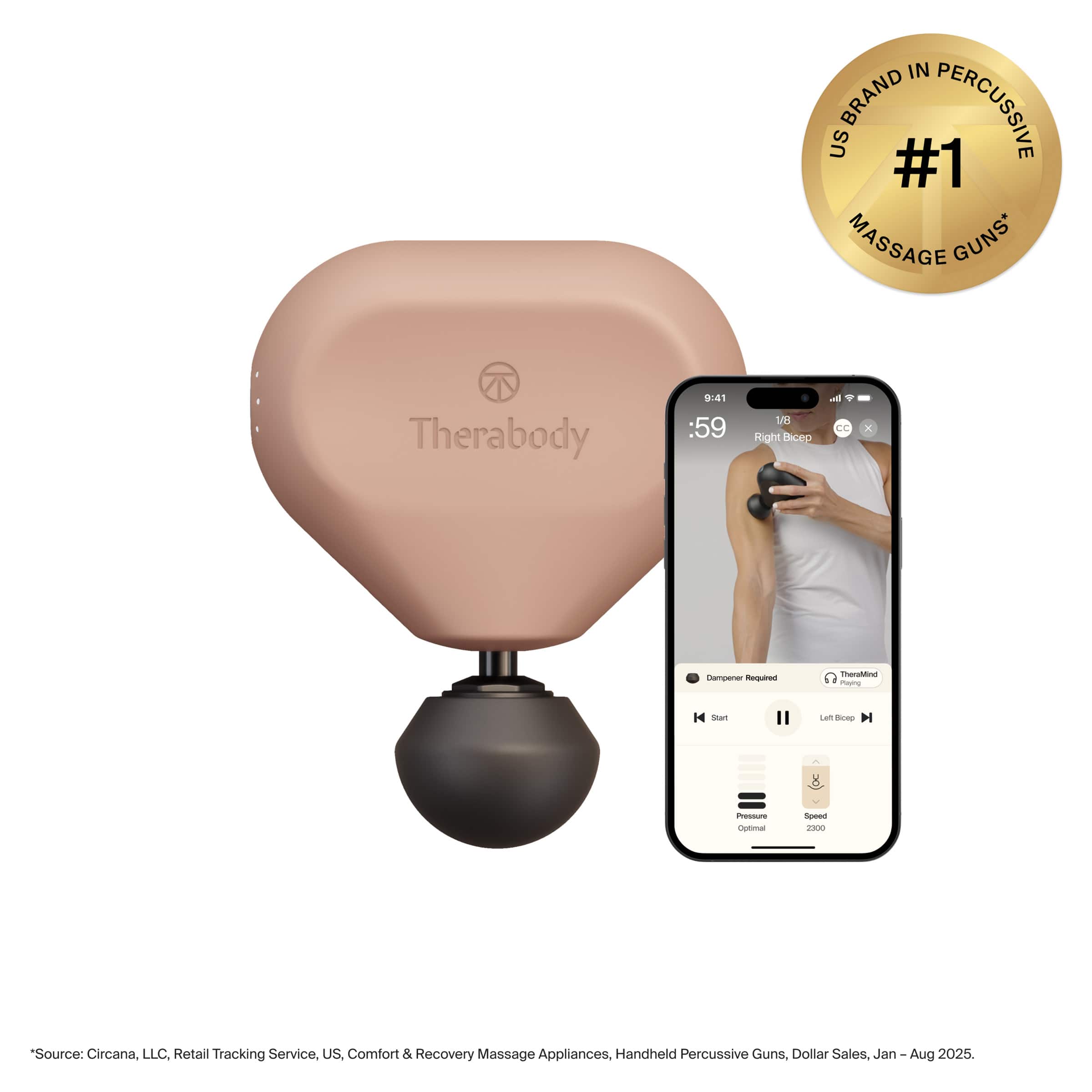 Therabody Theragun Mini 3ª Geração – Massageador Muscular Portátil - Imagem 3
