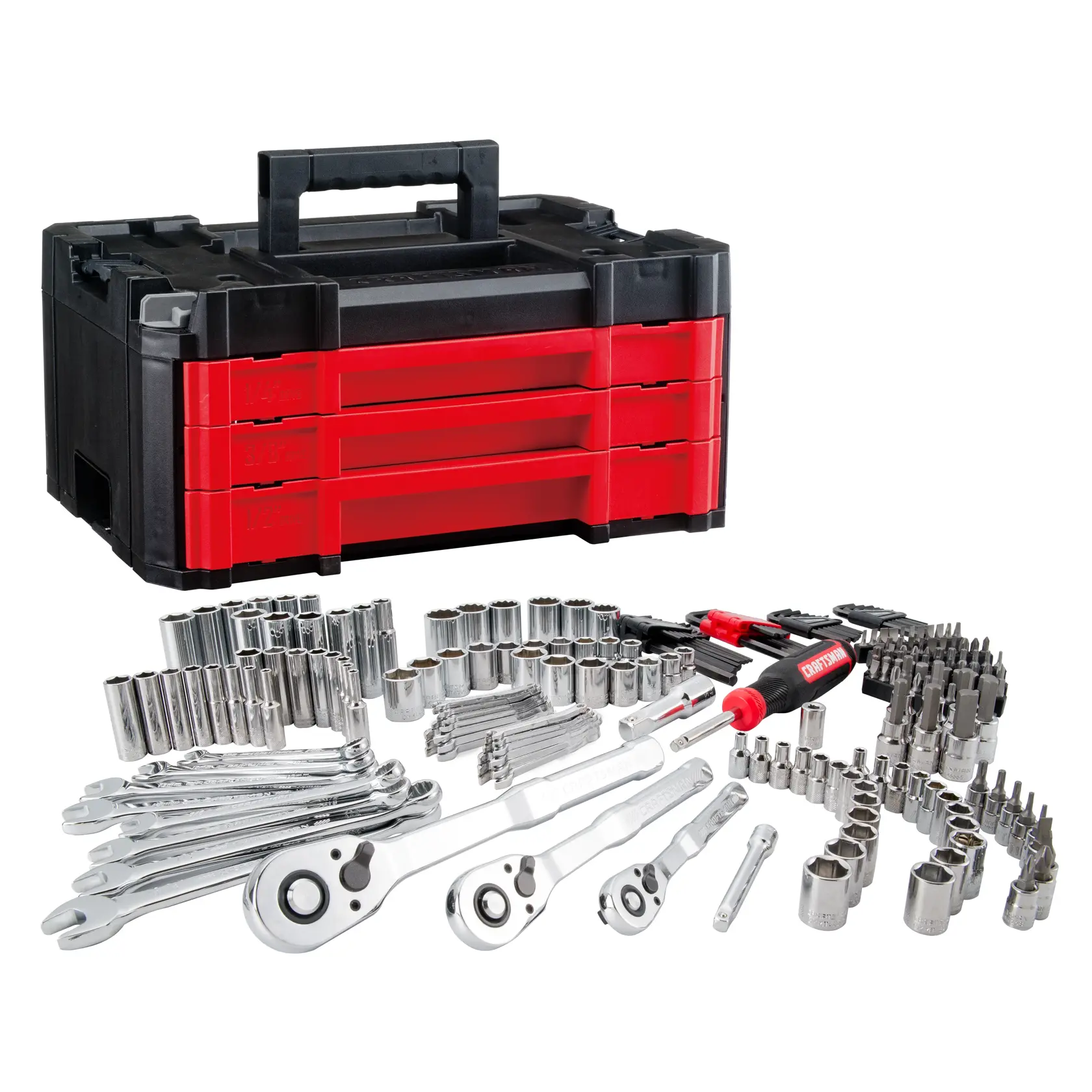 CRAFTSMAN VERSASTACK CMMT45306 – Jogo de Ferramentas Mecânicas (230 Peças) - Imagem 1