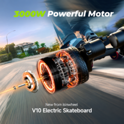 isinwheel V10 – Skate Elétrico All Terrain - Imagem 3