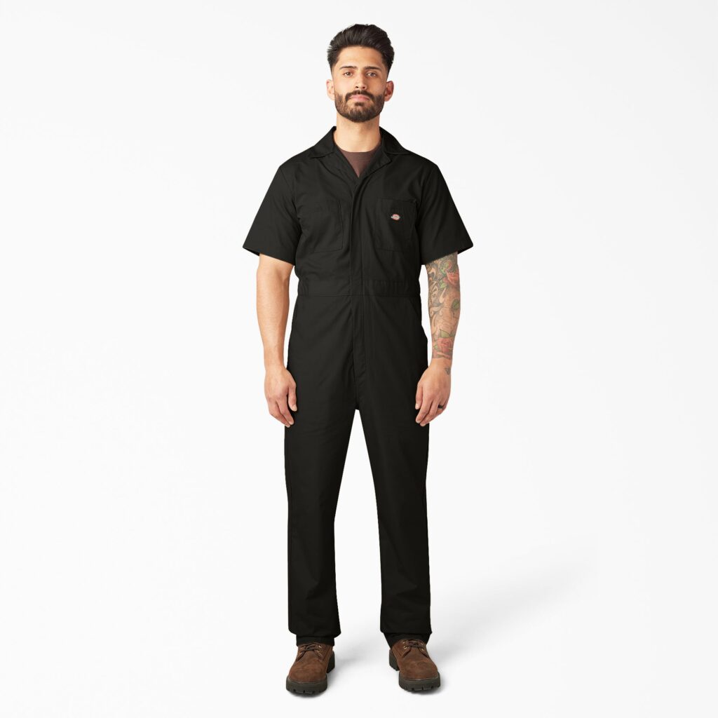 Dickies 33999 – Macacão de Trabalho Masculino Manga Curta