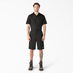 Dickies 42283 – Bermuda de Trabalho Masculina Loose Fit 13 Polegadas - Imagem 4