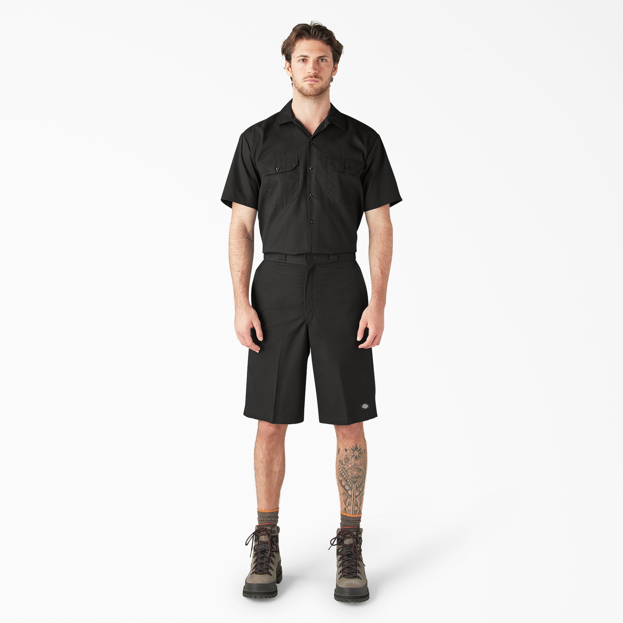 Dickies 42283 – Bermuda de Trabalho Masculina Loose Fit 13 Polegadas - Imagem 4