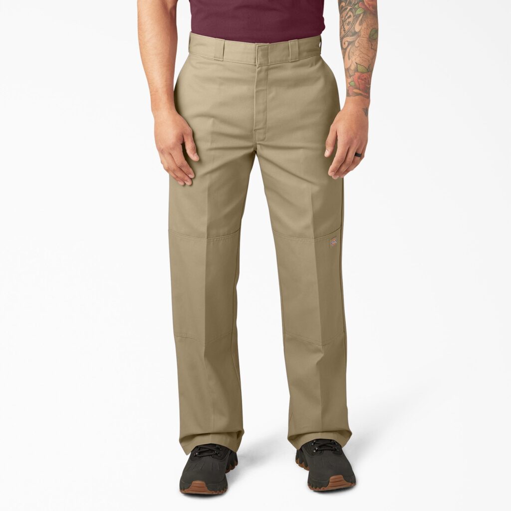 Dickies 85283 Double Knee – Calça de Trabalho Masculina Loose Fit
