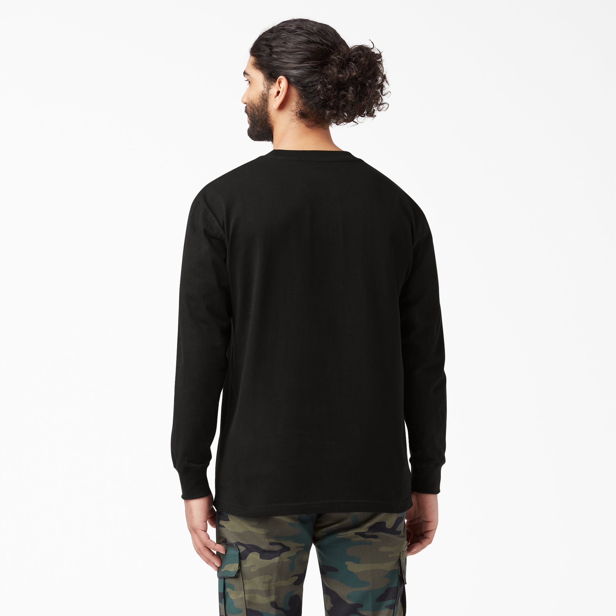 Dickies WL450 Heavyweight – Camiseta Masculina Manga Longa com Bolso - Imagem 3