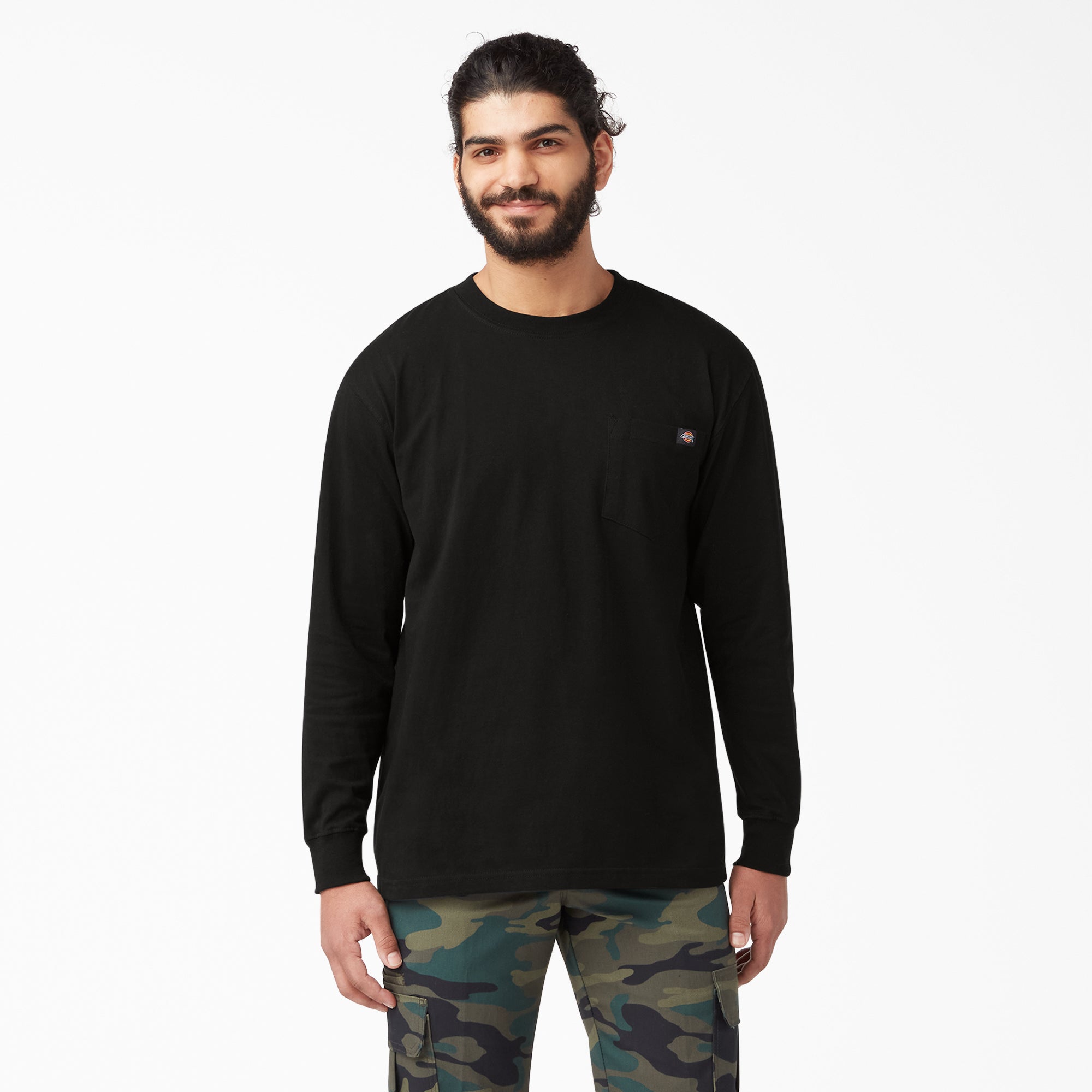 Dickies WL450 Heavyweight – Camiseta Masculina Manga Longa com Bolso - Imagem 2