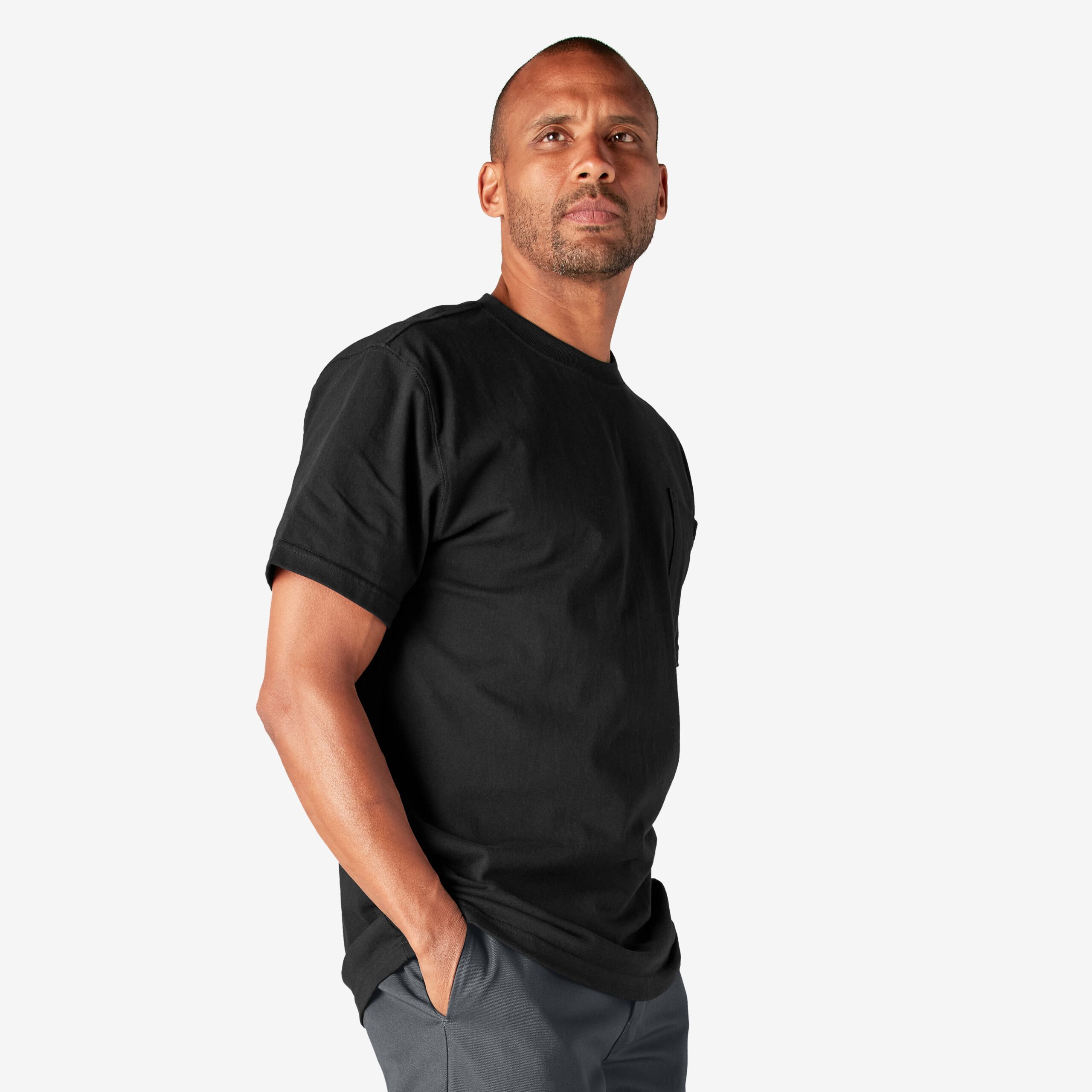 Dickies WS450 Heavyweight – Camiseta Masculina com Bolso - Imagem 4