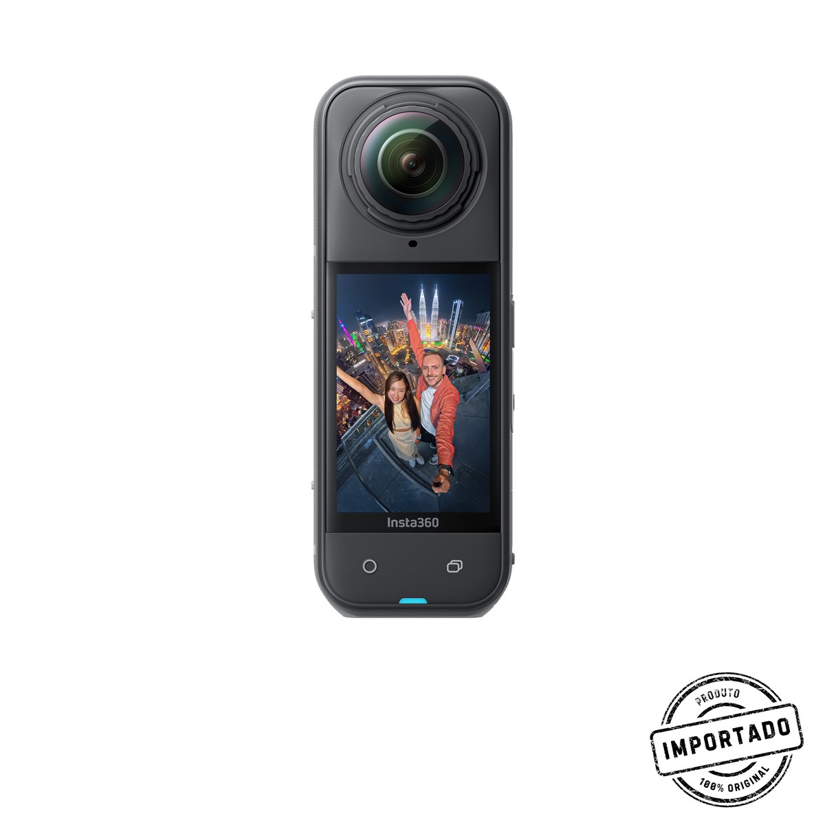 Insta360 X5 – Câmera 360° (Kit Standard, Preta) - Imagem 1