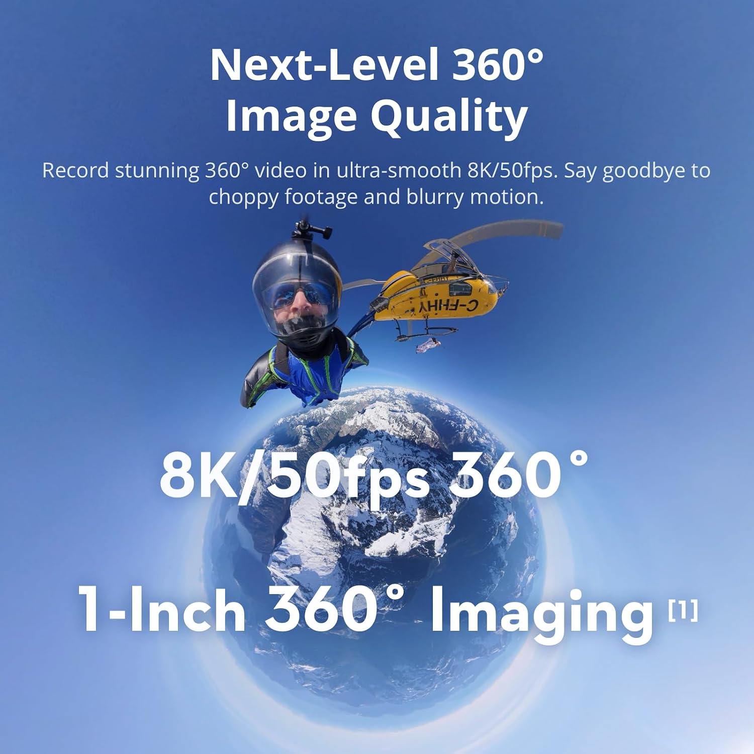 DJI Osmo 360 – Câmera 360° (Standard Combo) - Imagem 2