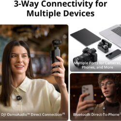 DJI Mic 3 – Sistema de Microfone (2 Transmissores, 1 Receptor e Estojo) - Imagem 6