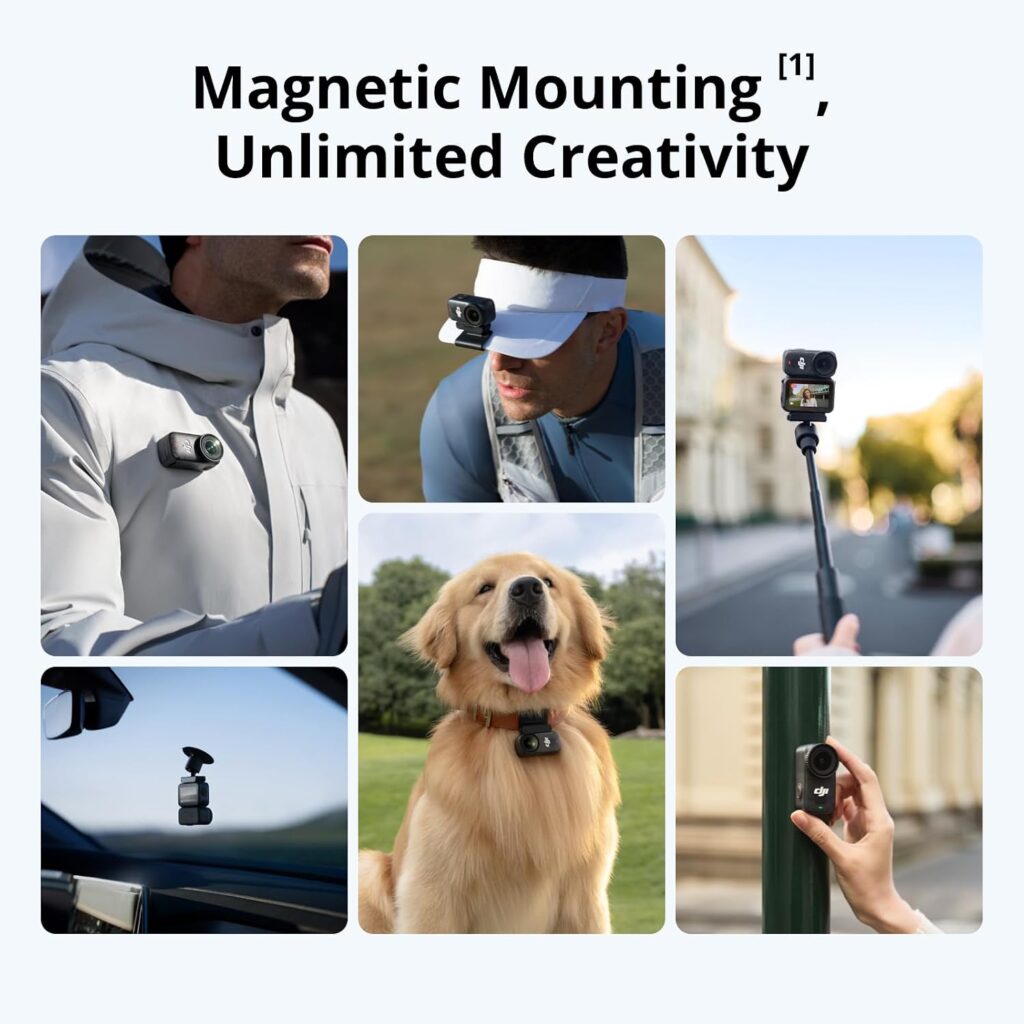 DJI Osmo Nano – Câmera de Ação (Standard Combo, 128 GB)