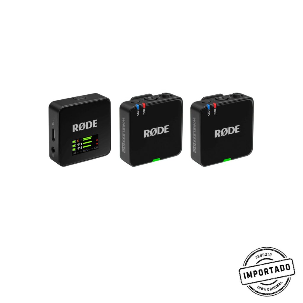 RØDE Wireless GO (Gen 3) – Sistema de Microfone sem Fio