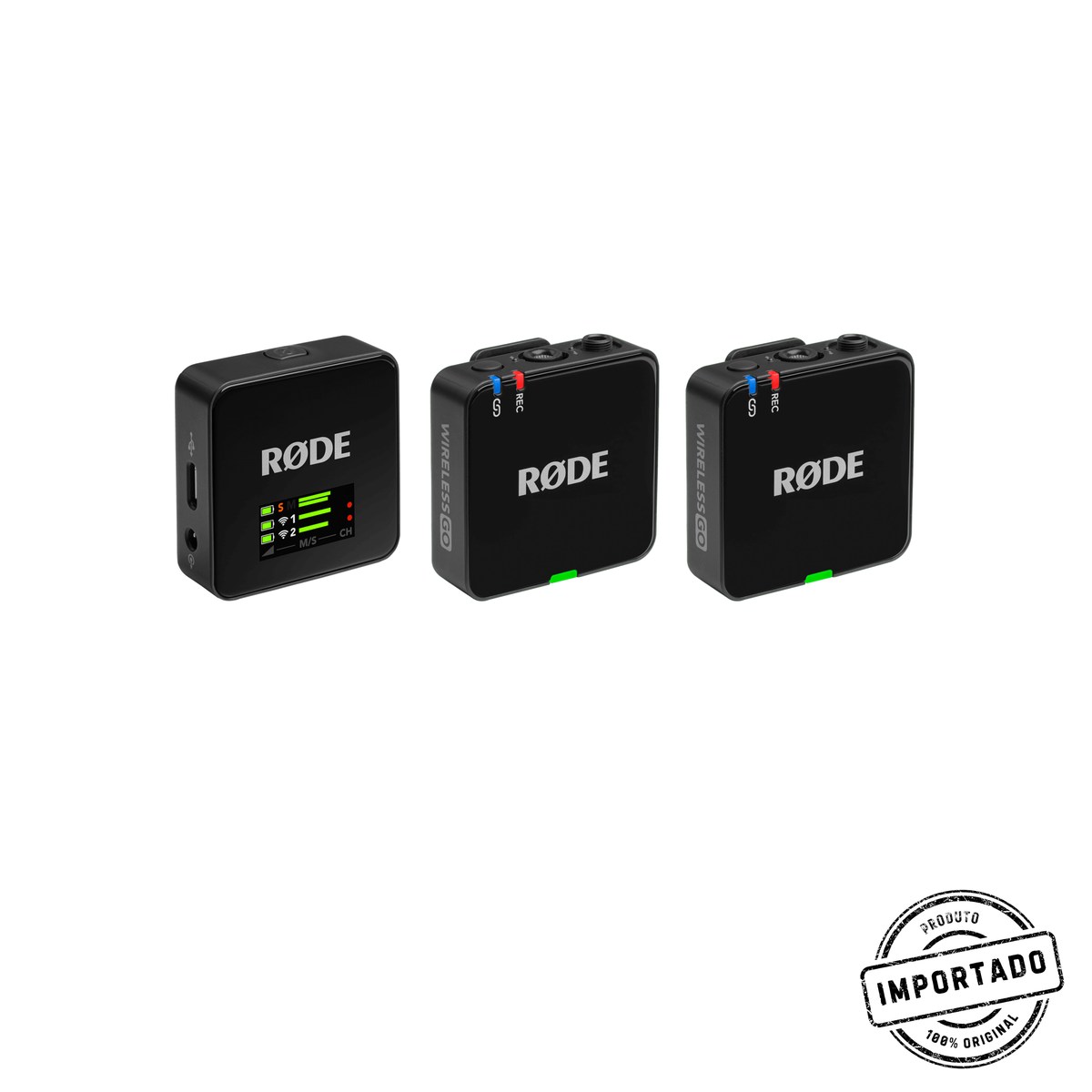 RØDE Wireless GO (Gen 3) – Sistema de Microfone sem Fio - Imagem 1