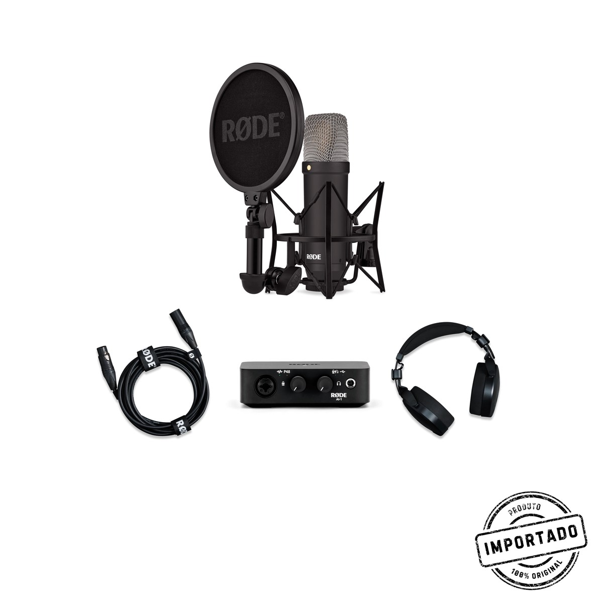 RØDE Signature Studio Kit – Kit de Microfone para Estúdio - Imagem 1