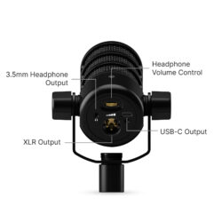 RØDE PodMic USB – Microfone Dinâmico USB e XLR para Podcast - Imagem 2