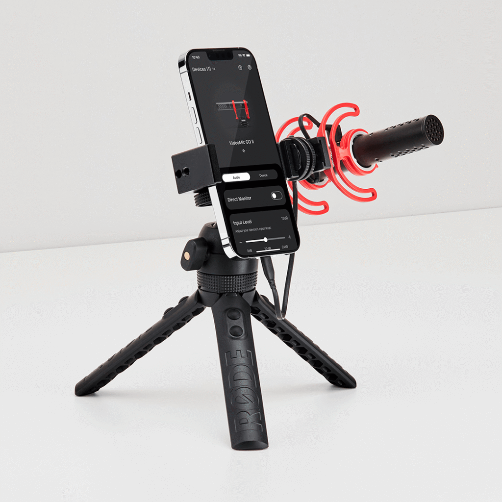 RØDE VideoMic GO II – Microfone para Câmera