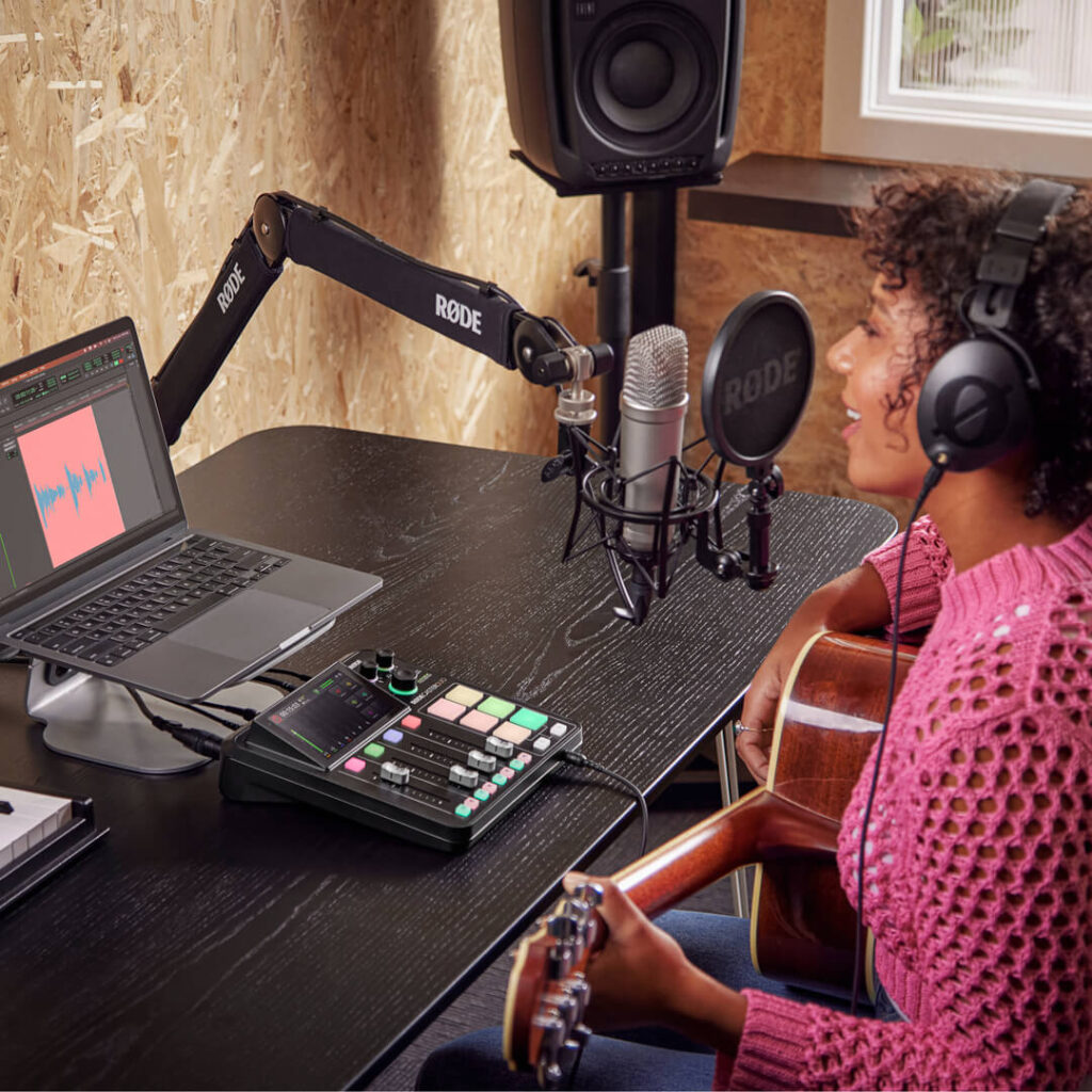 RØDECaster Duo – Mesa de Som para Podcast e Streaming