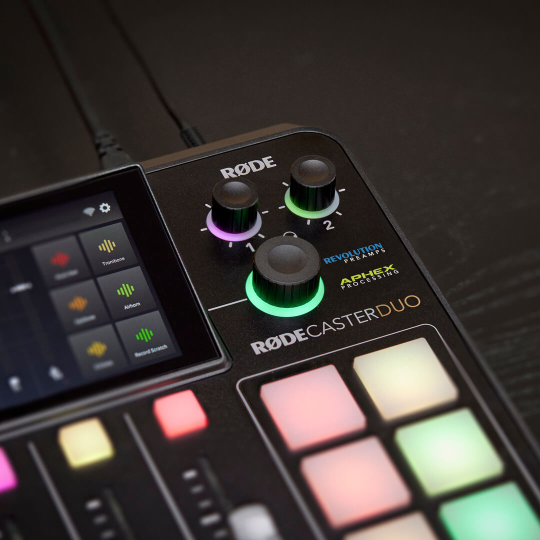 RØDECaster Duo – Mesa de Som para Podcast e Streaming - Imagem 5