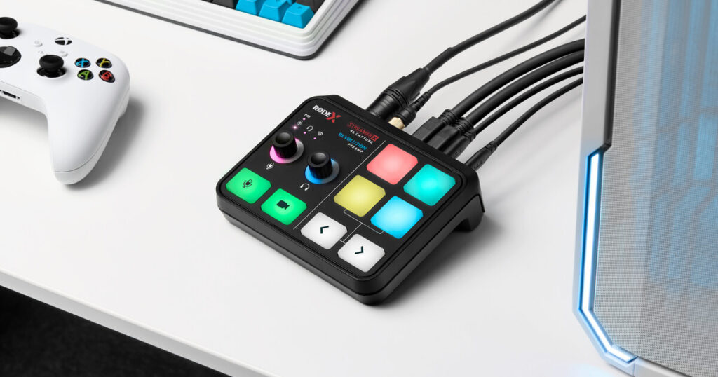 RØDE Streamer X – Interface de Áudio e Captura de Vídeo para Streaming