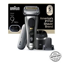 Braun Series 9 PRO+ 9599cc – Barbeador com PowerCase e SmartCare 6 em 1 - Imagem 1