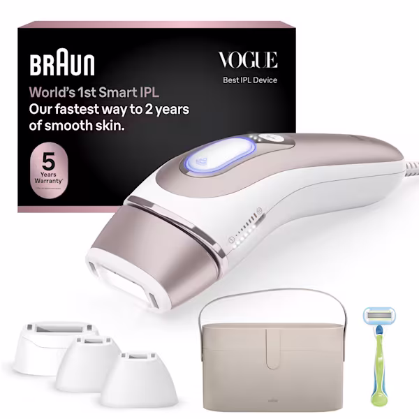 Braun Skin i·expert PL7387 – Depilação a Luz Pulsada IPL (4 Ponteiras)