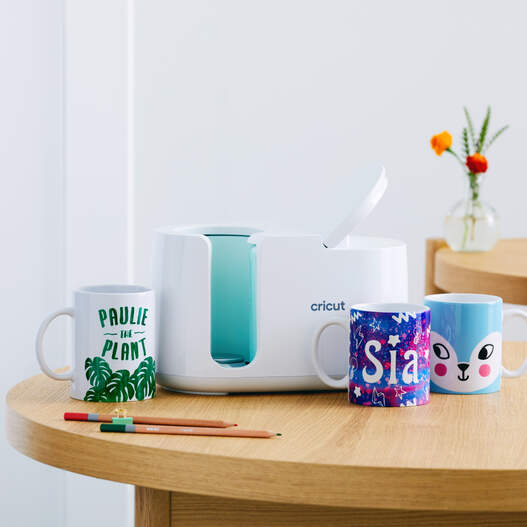 Cricut Mug Press – Prensa Térmica para Canecas com Kit de Materiais