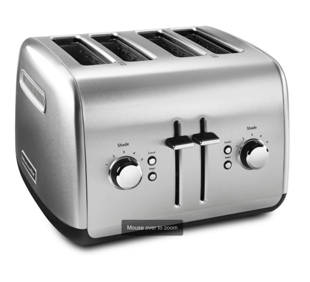 KitchenAid Kit Café da Manhã – Torradeira 4 Fatias e Chaleira Elétrica 1,25 L