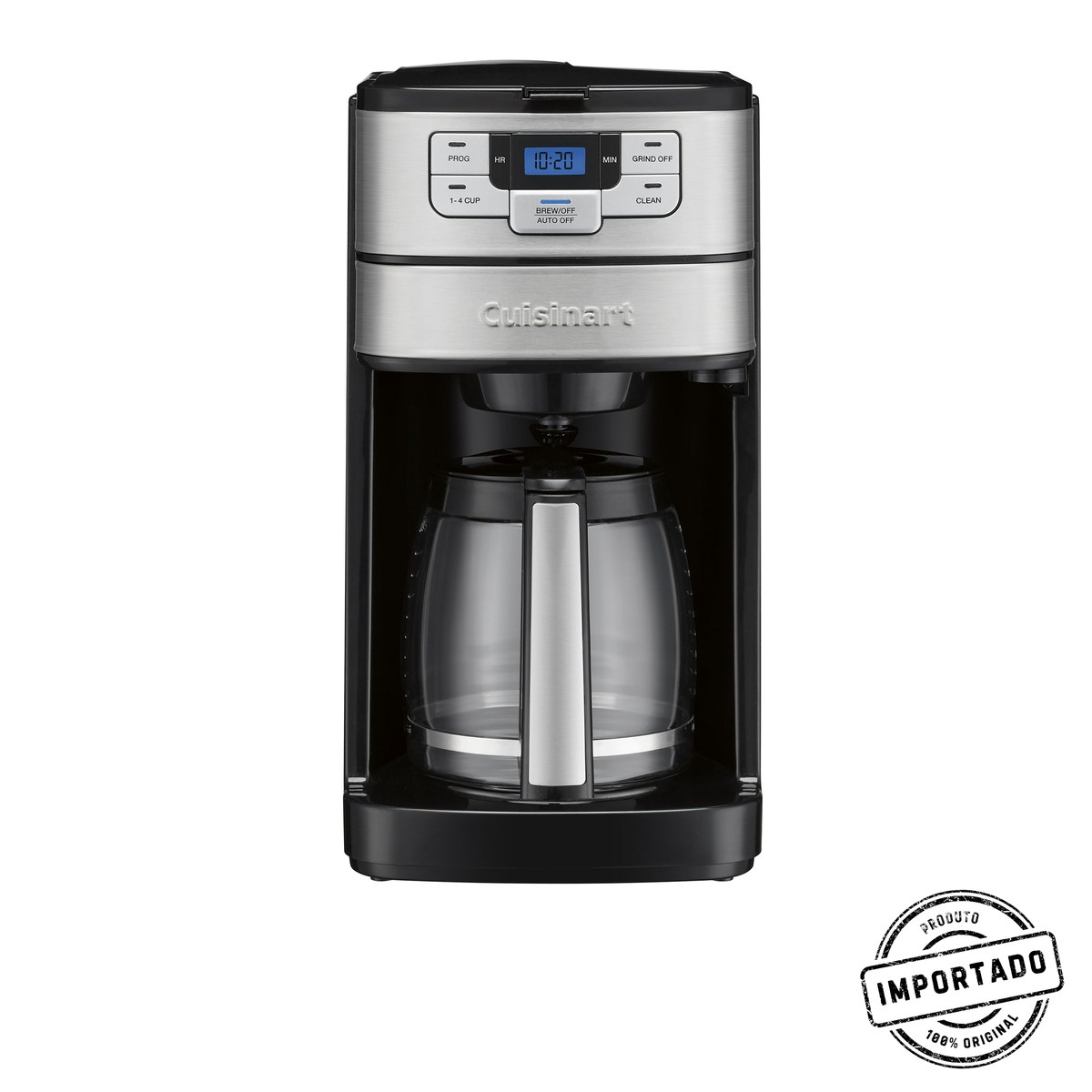 Cuisinart Grind & Brew DGB-400 – Cafeteira com Moedor (12 Xícaras) - Imagem 1