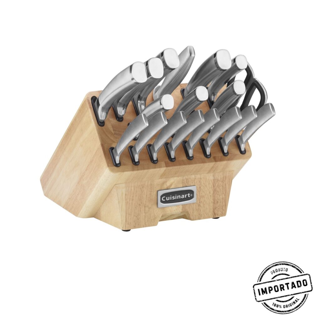 Cuisinart Normandy C77SS-19P – Jogo de Facas com Cepo (19 Peças)