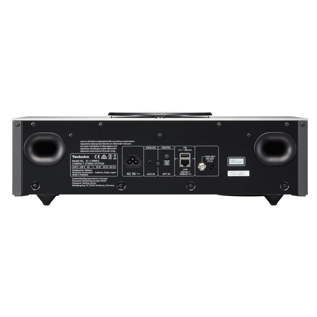 Technics Ottava SC-C70MK2 – Sistema de Som Tudo em Um