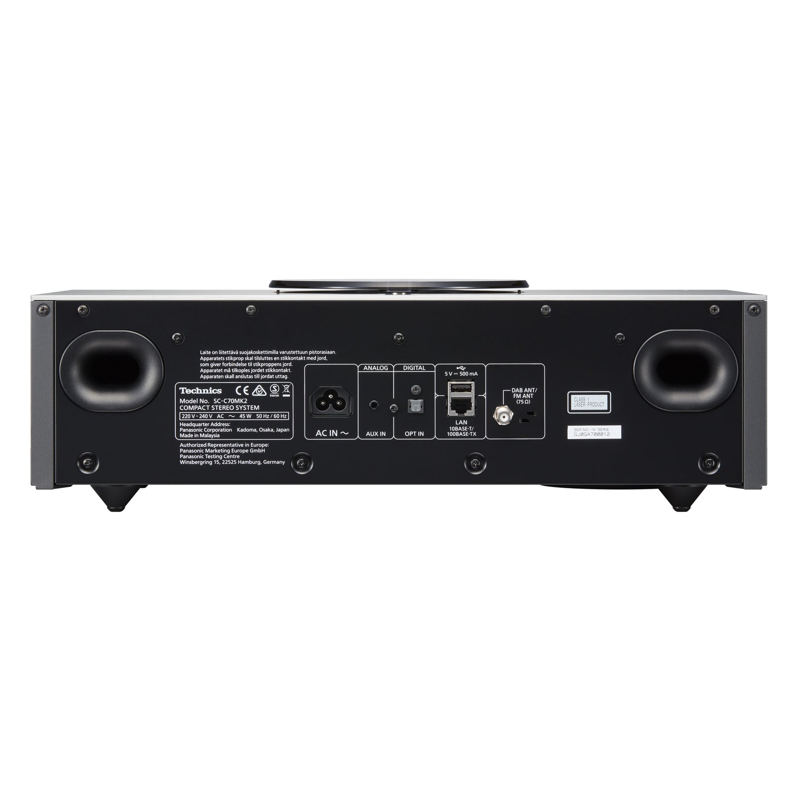 Technics Ottava SC-C70MK2 – Sistema de Som Tudo em Um - Imagem 3