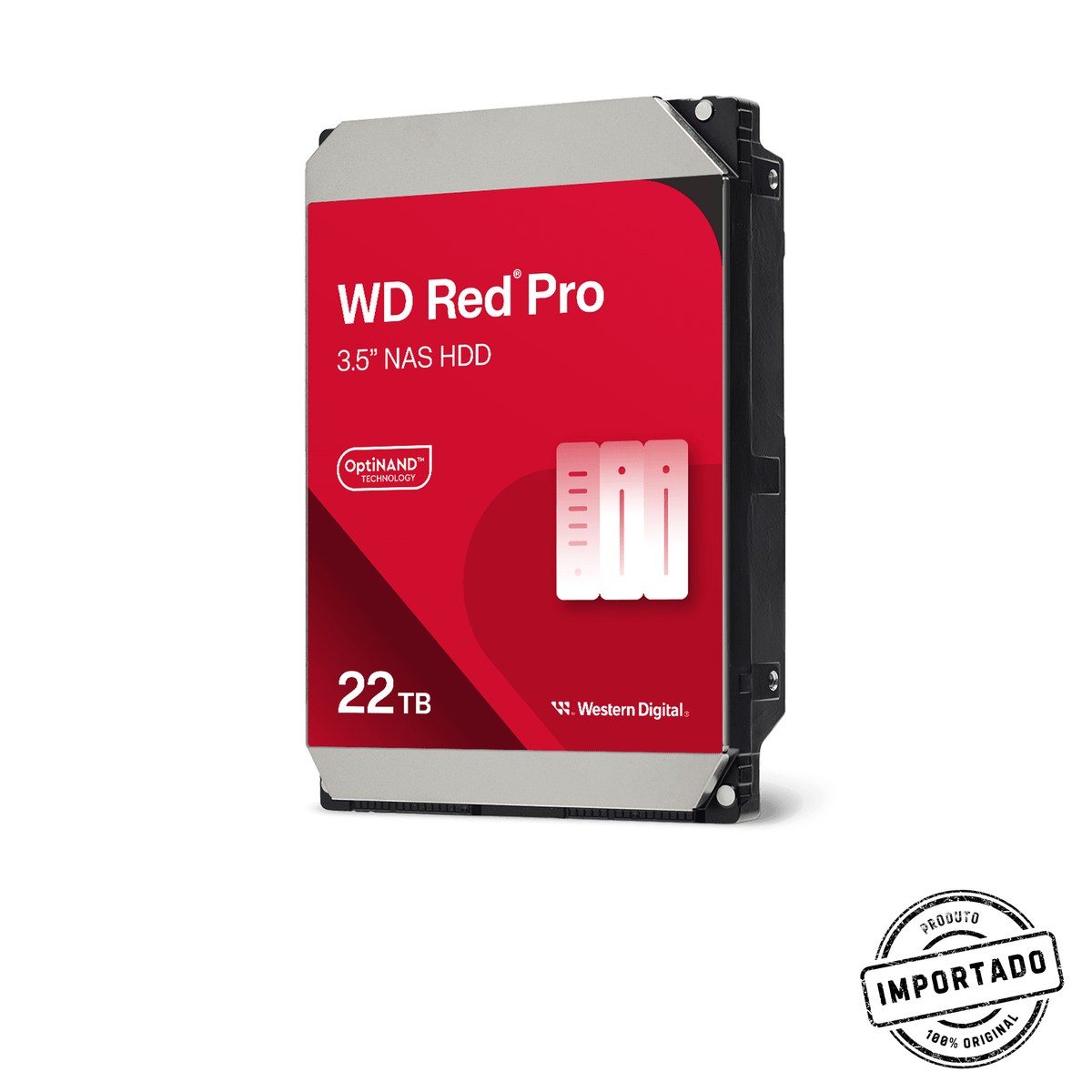 Western Digital Wd Red Pro Sata Hdd — WD221KFGX - Imagem 1