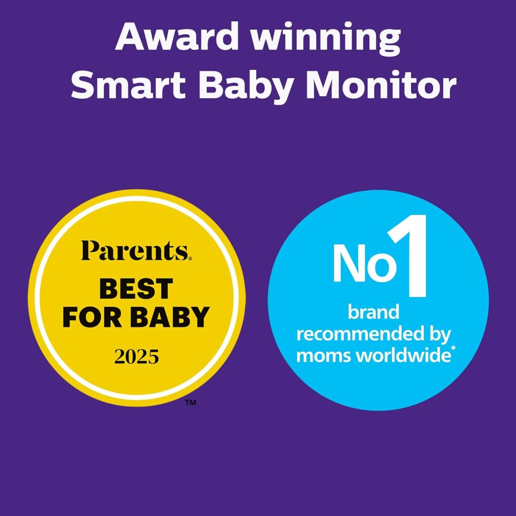 Philips Avent SCD973/37 – Babá Eletrônica Conectada Premium