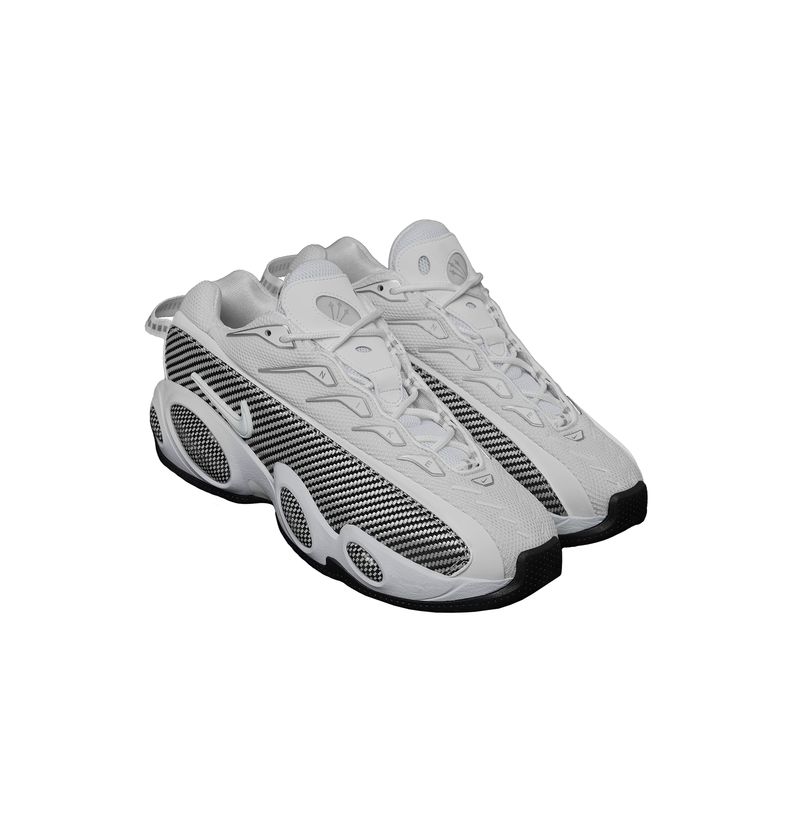 Nike NOCTA Glide – Tênis (Branco e Preto) - Imagem 2