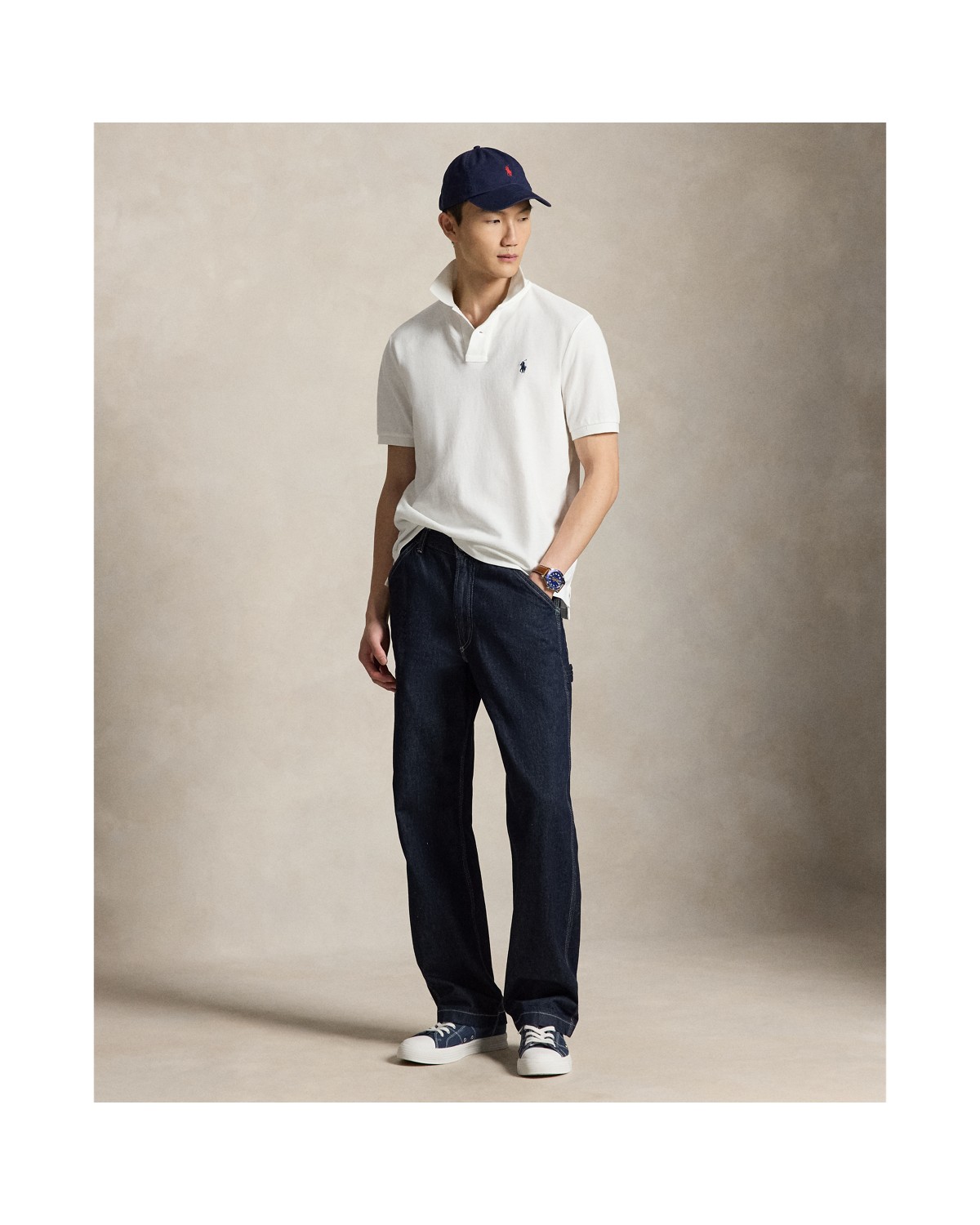 Ralph Lauren Iconic Mesh – Camisa Polo em Piquet - Imagem 3