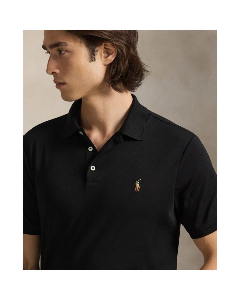 Ralph Lauren Soft Cotton – Camisa Polo de Algodão