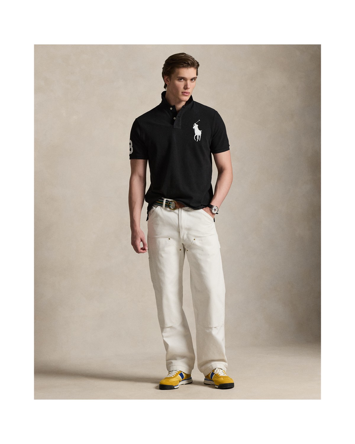 Ralph Lauren Big Pony – Camisa Polo em Piquet - Imagem 5